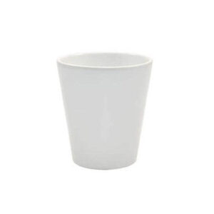 VASO CONICO IN CERAMICA PER PIANTE SUBLIMATICO COMPRESO SCATOLA