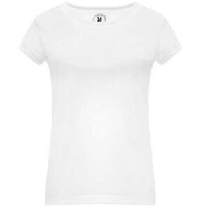 T-shirt manica corta  Donna Sublimatica effetto cotone