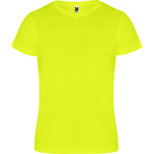 T-shirt tecnica manica corta fluo Sublimatica