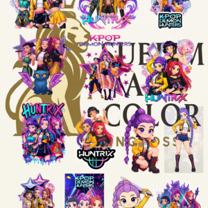 30 immagine huntrix dtf