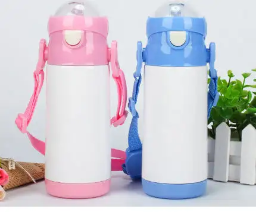 Borraccia BAMBINI in Acciaio Inox a Doppia Parete da 350ml SUBLIMATICA